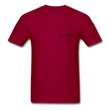 Load image into Gallery viewer, NdaBLDG BLACK LOVE  T-Shirts - dark red
