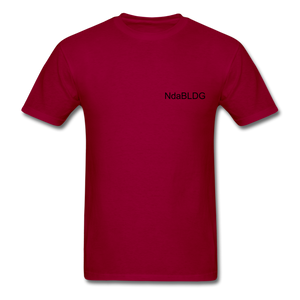 NdaBLDG BLACK LOVE  T-Shirts - dark red