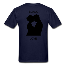 Load image into Gallery viewer, NdaBLDG BLACK LOVE  T-Shirts - navy
