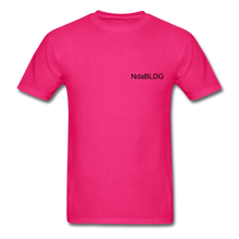Load image into Gallery viewer, NdaBLDG BLACK LOVE  T-Shirts - fuchsia
