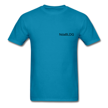 Load image into Gallery viewer, NdaBLDG BLACK LOVE  T-Shirts - turquoise
