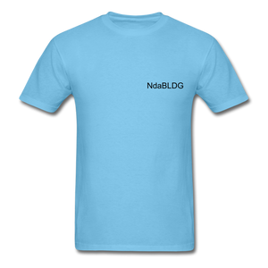 NdaBLDG BLACK LOVE  T-Shirts - aquatic blue
