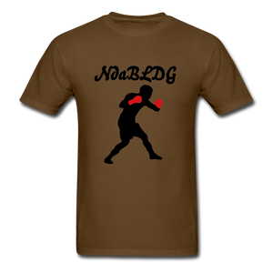 NdaBLDG TOP PRIZE FIGHTER T-shirt - brown