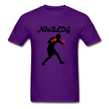 Load image into Gallery viewer, NdaBLDG TOP PRIZE FIGHTER T-shirt - purple
