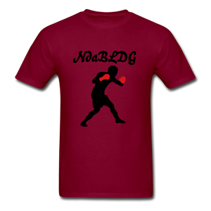 NdaBLDG TOP PRIZE FIGHTER T-shirt - burgundy