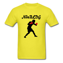 Load image into Gallery viewer, NdaBLDG TOP PRIZE FIGHTER T-shirt - yellow
