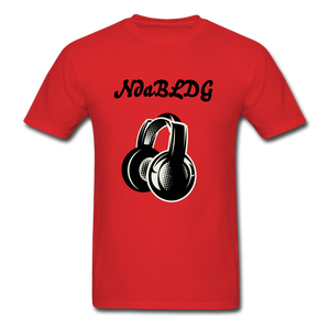 NdaBLDG "HEADSET " T-Shirt - red