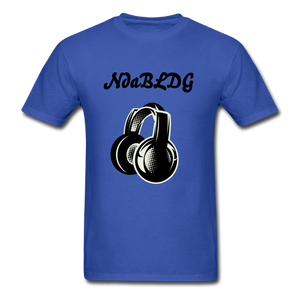 NdaBLDG "HEADSET " T-Shirt - royal blue