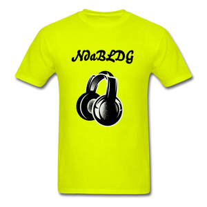 NdaBLDG "HEADSET " T-Shirt - safety green