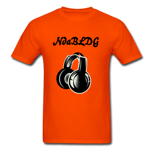 NdaBLDG "HEADSET " T-Shirt - orange