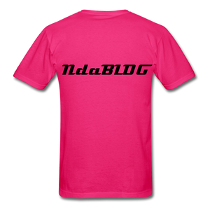NdaBLDG "DJ LIFE" T-Shirt - fuchsia
