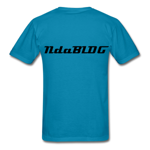 NdaBLDG "DJ LIFE" T-Shirt - turquoise