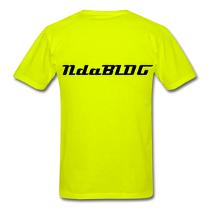 NdaBLDG "DJ LIFE" T-Shirt - safety green