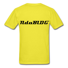Load image into Gallery viewer, NdaBLDG &quot;DJ LIFE&quot; T-Shirt - yellow

