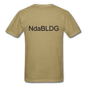 Ndabldg "PRAYING WORKS " T-Shirt - khaki