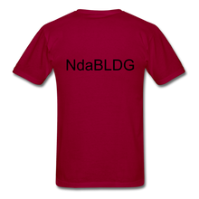 Load image into Gallery viewer, Ndabldg &quot;PRAYING WORKS &quot; T-Shirt - dark red
