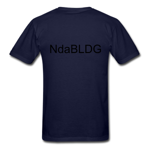 Ndabldg "PRAYING WORKS " T-Shirt - navy