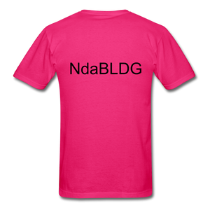 Ndabldg "PRAYING WORKS " T-Shirt - fuchsia