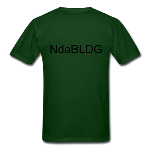 Ndabldg "PRAYING WORKS " T-Shirt - forest green