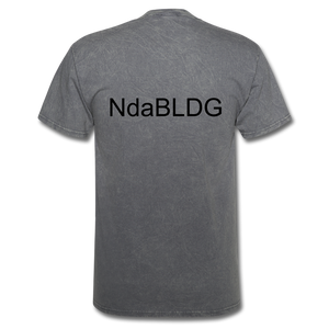 Ndabldg "PRAYING WORKS " T-Shirt - mineral charcoal gray