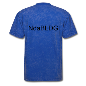 Ndabldg "PRAYING WORKS " T-Shirt - mineral royal