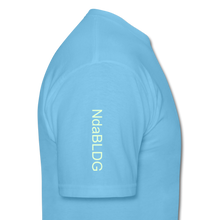 Load image into Gallery viewer, NdaBOG &quot;EXCUSES&quot;  T-Shirt - aquatic blue
