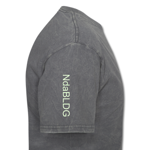 NdaBOG "EXCUSES"  T-Shirt - mineral charcoal gray