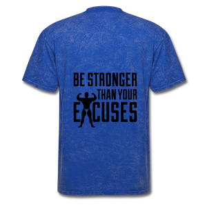 NdaBOG "EXCUSES"  T-Shirt - mineral royal