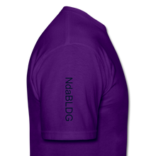 Load image into Gallery viewer, NdaBLDG &quot; No EXCUSES&quot;  T-Shirt - purple
