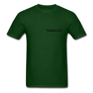 NdaBLDG " No EXCUSES"  T-Shirt - forest green