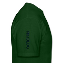 Load image into Gallery viewer, NdaBLDG &quot; No EXCUSES&quot;  T-Shirt - forest green
