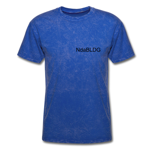 NdaBLDG " No EXCUSES"  T-Shirt - mineral royal