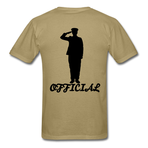 NDABLDG " OFFICIAL " T-SHIRT - khaki