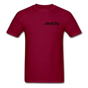 NDABLDG " OFFICIAL " T-SHIRT - burgundy