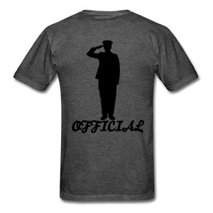NDABLDG " OFFICIAL " T-SHIRT - heather black