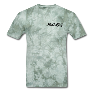 NDABLDG " OFFICIAL " T-SHIRT - military green tie dye
