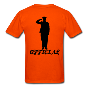 NDABLDG " OFFICIAL " T-SHIRT - orange