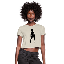 Load image into Gallery viewer, Women&#39;s  NdaBldg &quot;KEEP IT SEXY&quot; Cropped T-Shirt - dust
