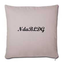 Load image into Gallery viewer, NdaBLDG &quot;I AM QUEEN&quot; PILLOW COVER - light taupe
