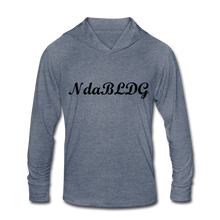 Load image into Gallery viewer, NdaBLDG &quot;I LOVE MY QUEEN &quot; Tri-Blend Hoodie Shirt - heather blue
