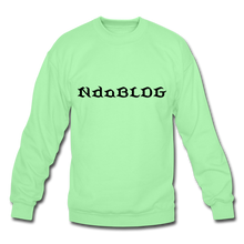 Load image into Gallery viewer, NdaBLDG &quot;PHARO&quot; CREW SWEATSHIRT - lime
