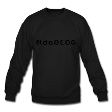 Load image into Gallery viewer, NdaBLDG &quot;PHARO&quot; CREW SWEATSHIRT - black
