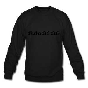 NdaBLDG "PHARO" CREW SWEATSHIRT - black