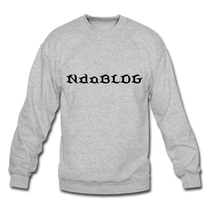 NdaBLDG "PHARO" CREW SWEATSHIRT - heather gray
