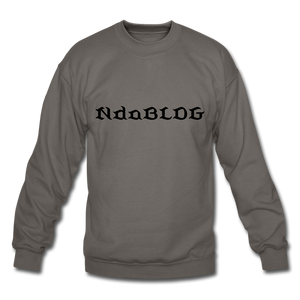 NdaBLDG "PHARO" CREW SWEATSHIRT - asphalt gray