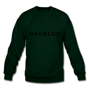 NdaBLDG "PHARO" CREW SWEATSHIRT - forest green