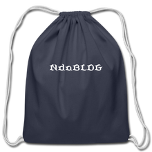 Load image into Gallery viewer, NdaBLDG Drawstring Bag - navy
