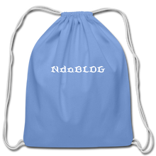 Load image into Gallery viewer, NdaBLDG Drawstring Bag - carolina blue

