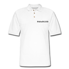 Load image into Gallery viewer, NdaBLDG Men&#39;s  Polo Shirt - white
