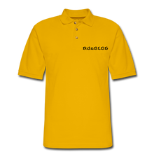 Load image into Gallery viewer, NdaBLDG Men&#39;s  Polo Shirt - Yellow

